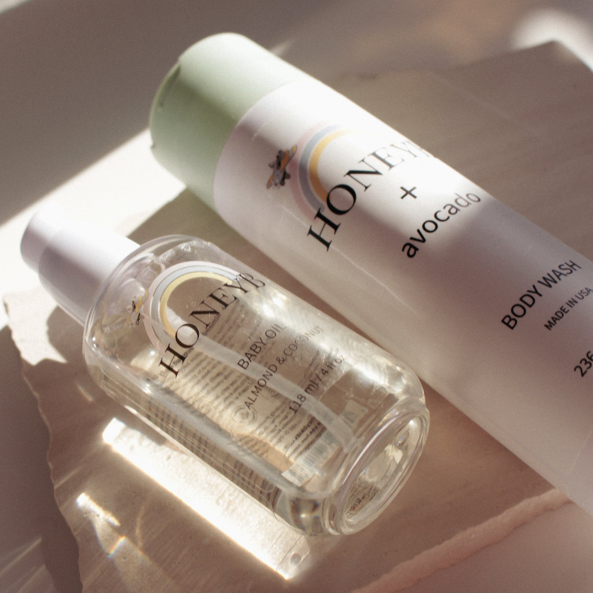 baby body wash and oil bundle