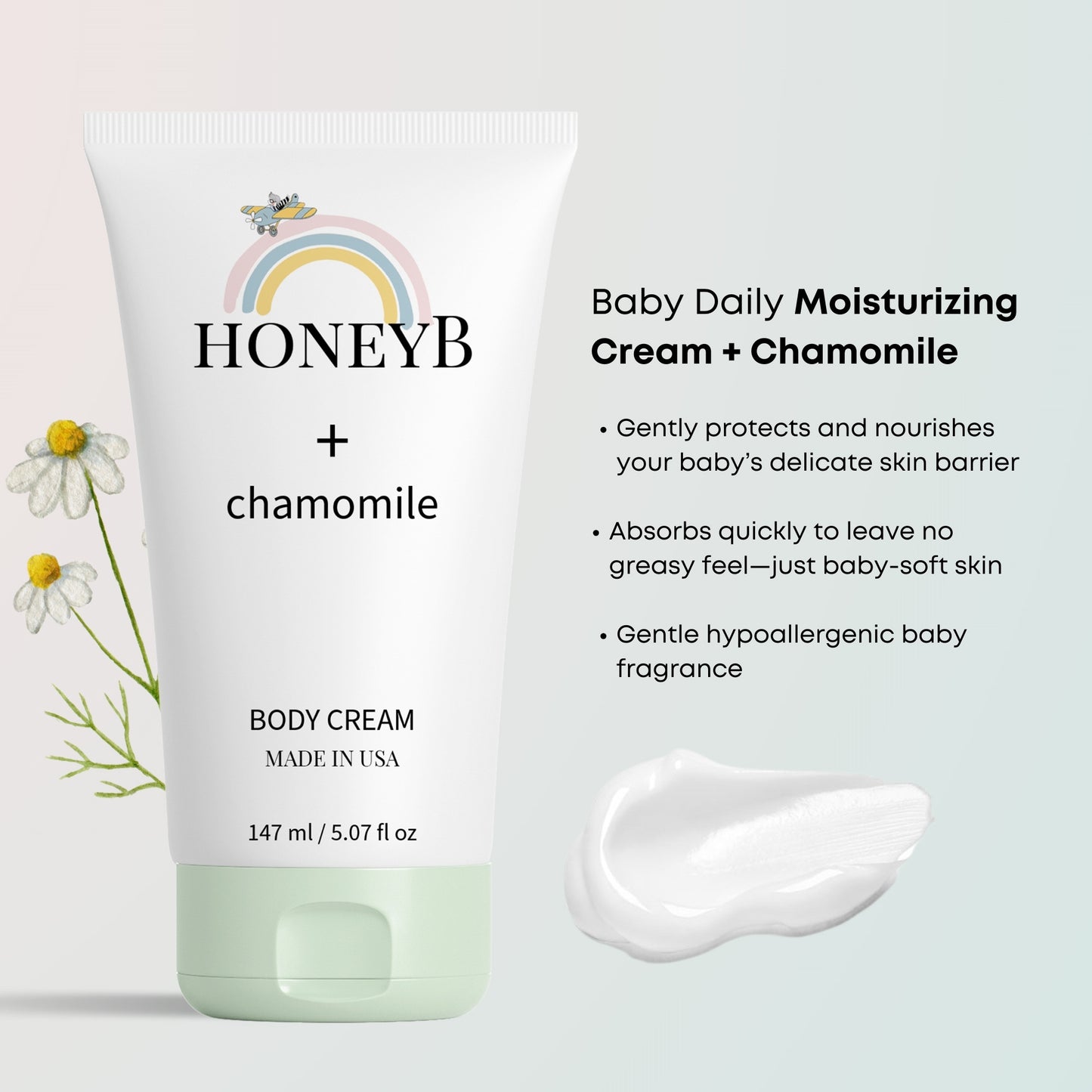 Baby Daily Moisturizing Cream + Chamomile