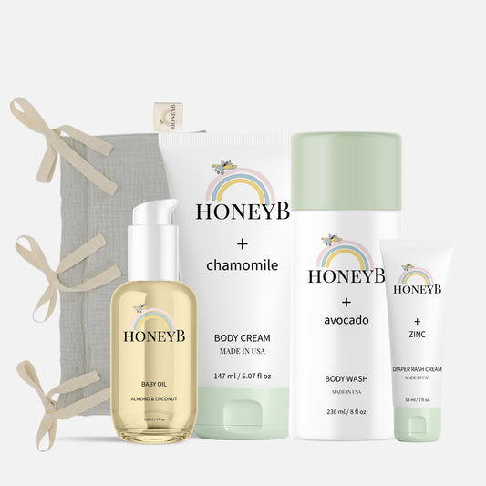 honeyB baby skincare bundle