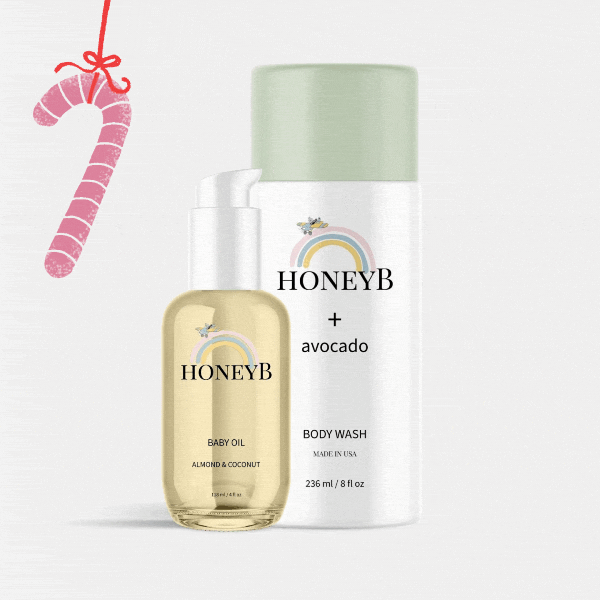 Baby Body Wash + Body Oil | Before Bed Bundle