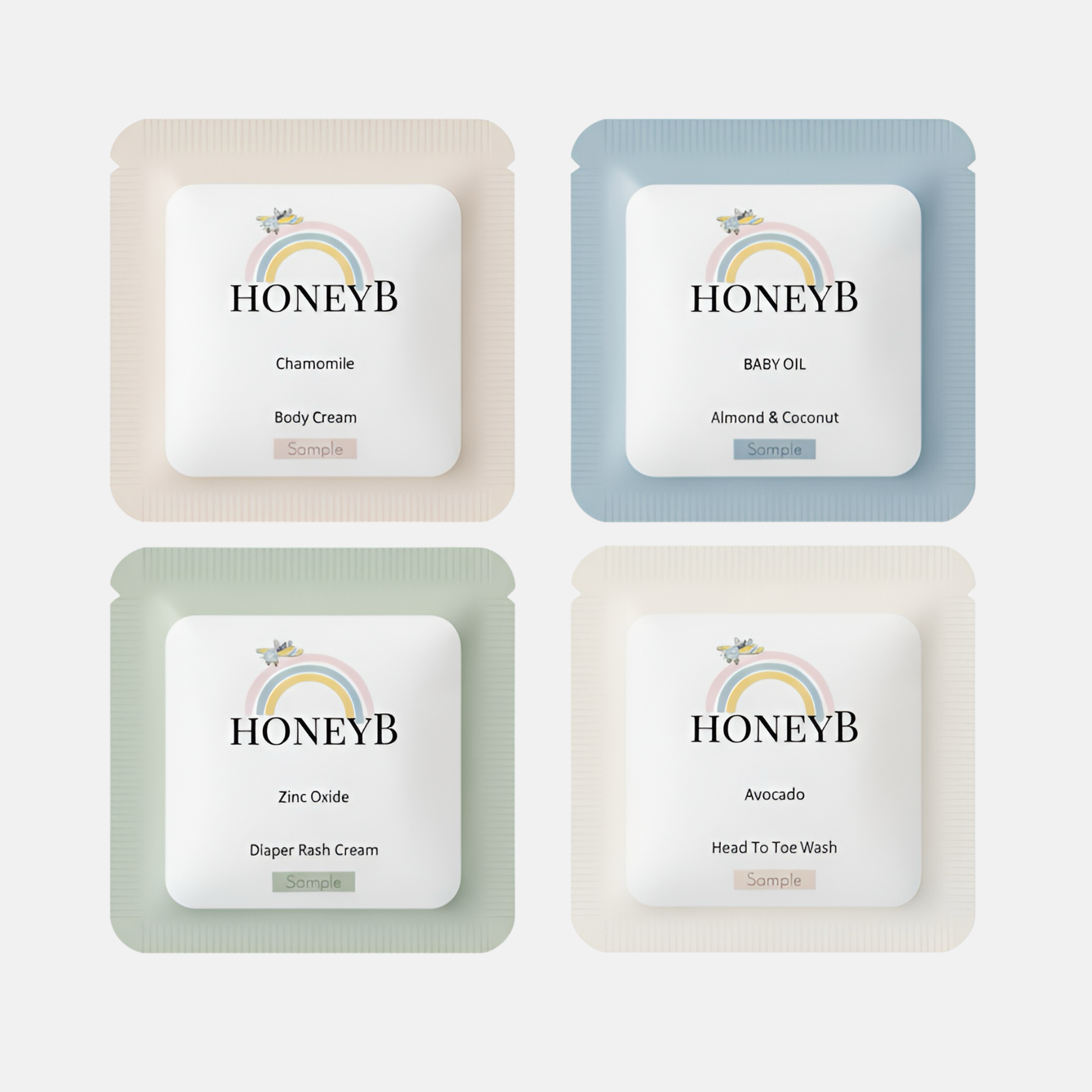 Baby products samples