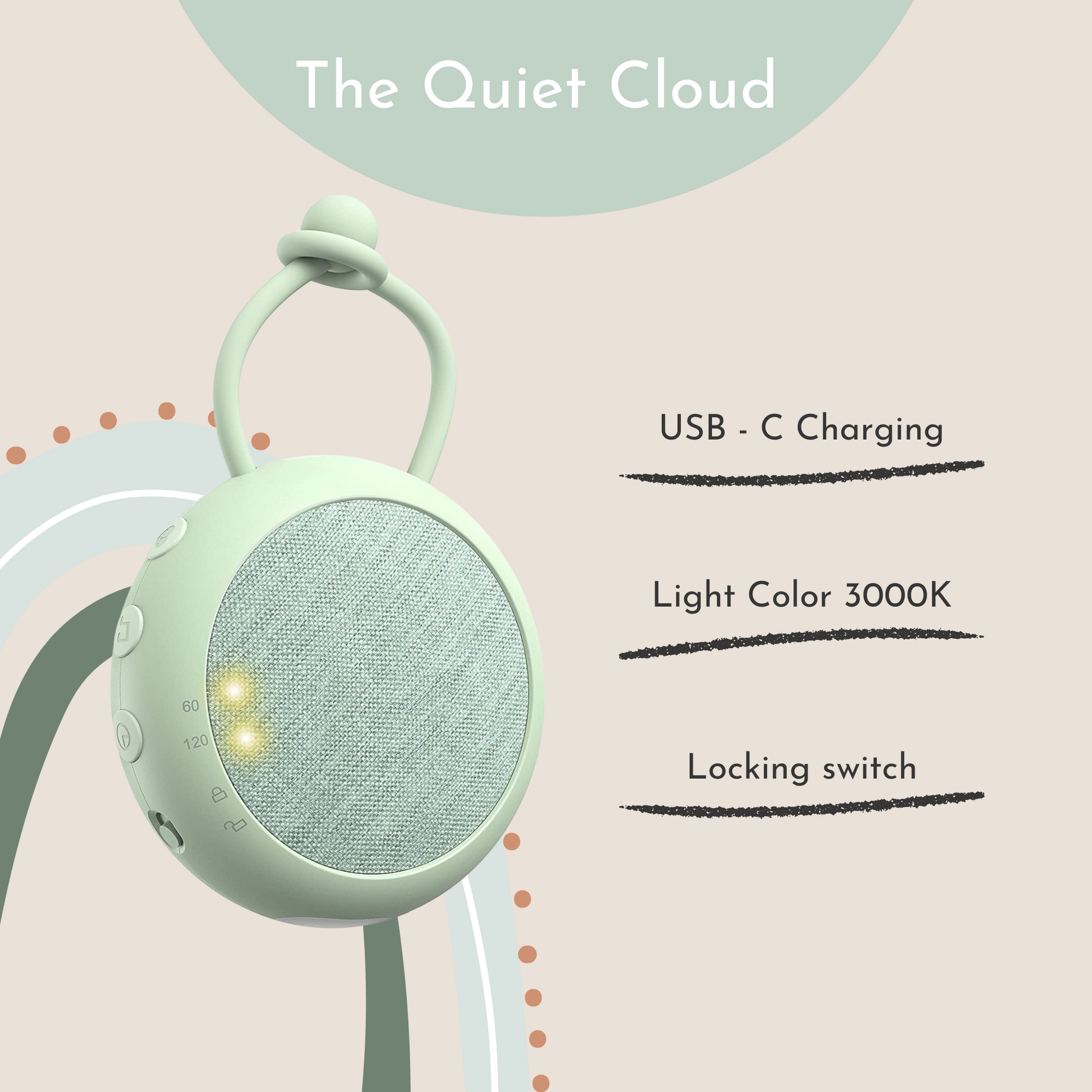 Baby Portable Sound Machine | The Quite Cloud