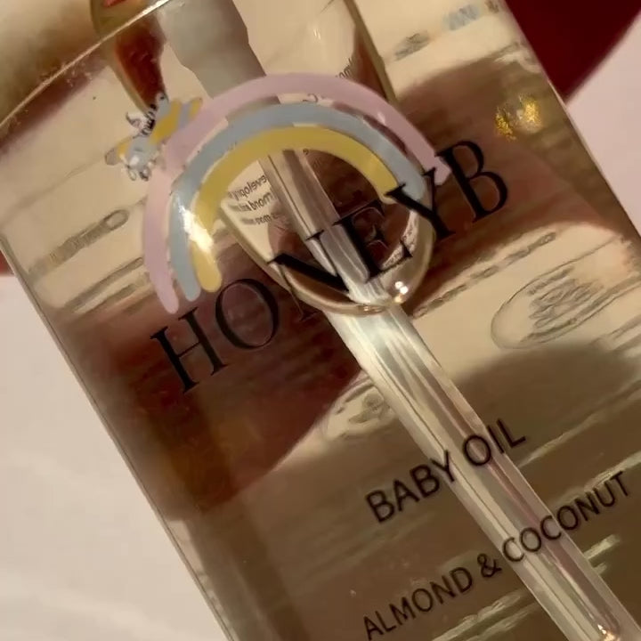 Soothing Baby Oil + Almond & Coconut – HoneyB Kids